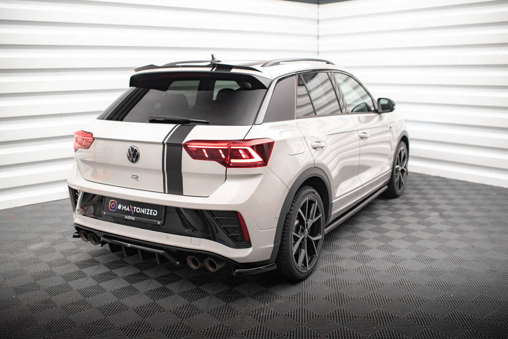 Zijdiffusers Volkswagen T-Roc R FL Maxton Glans Zwart