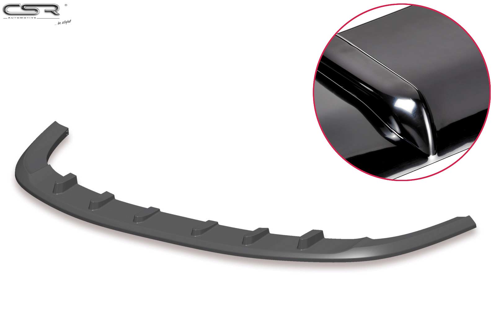 Voorspoiler VW Passat R36 B6 Hoogglans Zwart