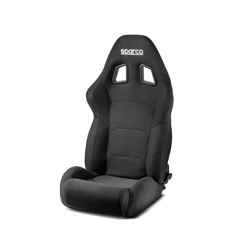 Sparco Sportstoel R500 Torino - Zwart - Verstelbaar