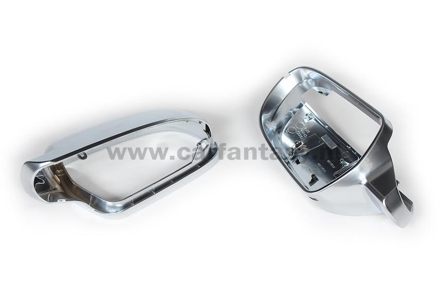 Spiegelkappen Audi A4 B8 / B9 10-15 Aluminium mat chroom