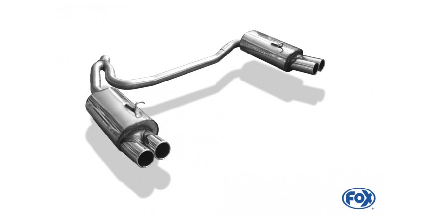 Volvo C70 I - Coupe/Cabrio Einddemper Uitgang rechts/links - 2x8