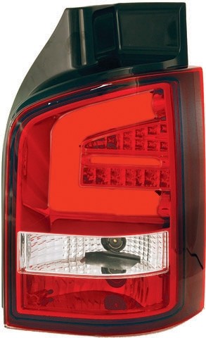 Taillights VW Bus T5 with Lightbar and LED red/wit