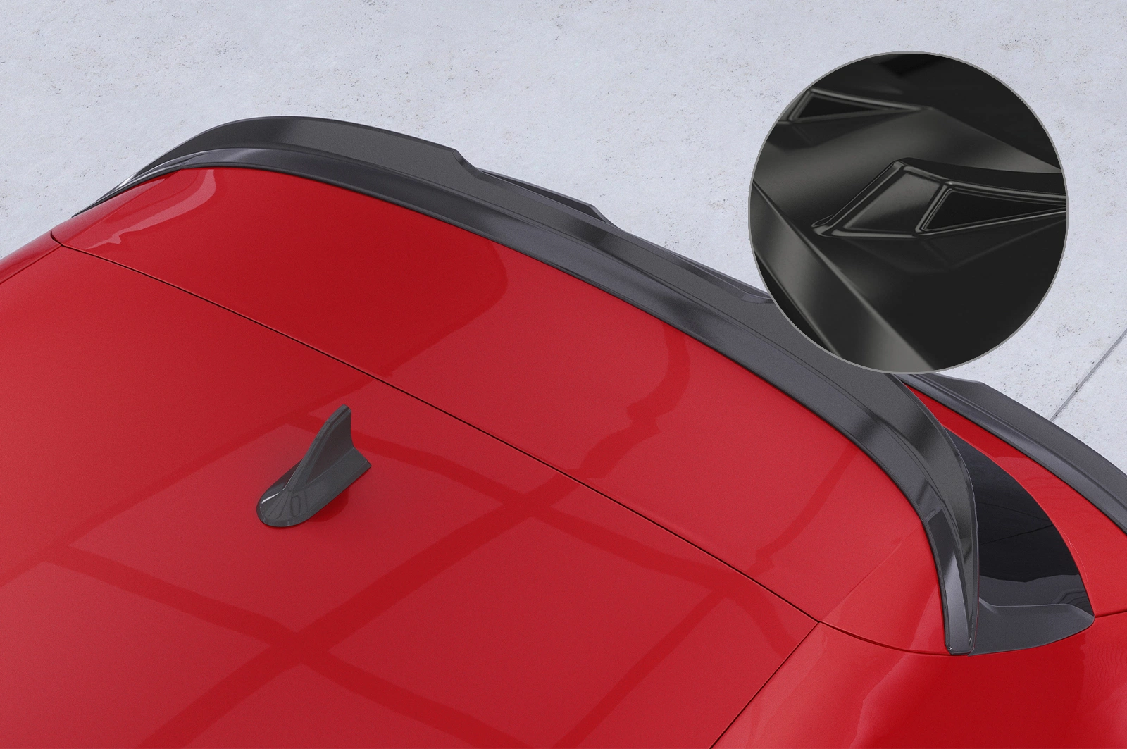 Achterspoiler Seat Leon 4 (Typ KL) Glans Zwart – CSR Automotive