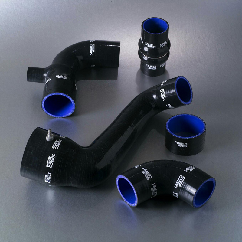 Samco Slangen Kit  Ford Fiesta RS Turbo 1990-1992 - 5-delig - Turbo - met 25mm Dump Valve connection - Blauw