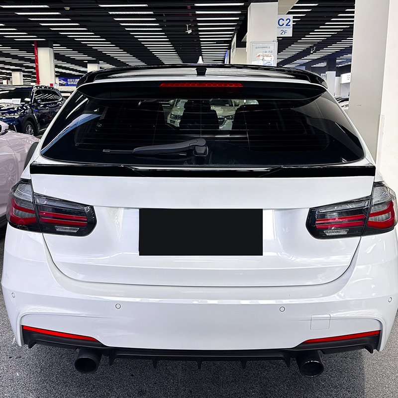 Onderste achterspoiler  BMW 3-Serie F31 Touring 2012-2019 (ABS Glanzend zwart)