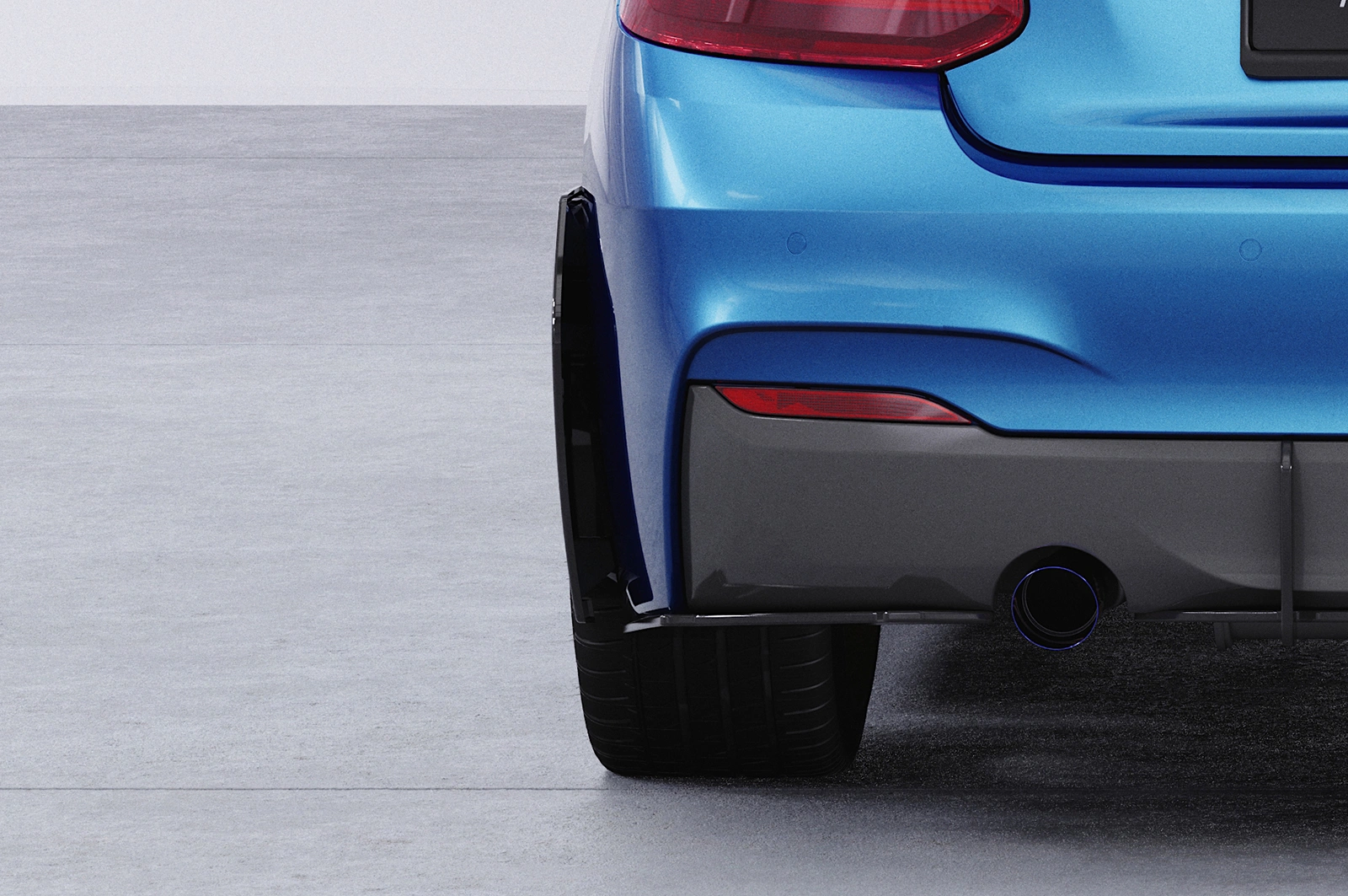 Side Blades BMW 2er F22 / F23 M‑Paket Glans Zwart – CSR