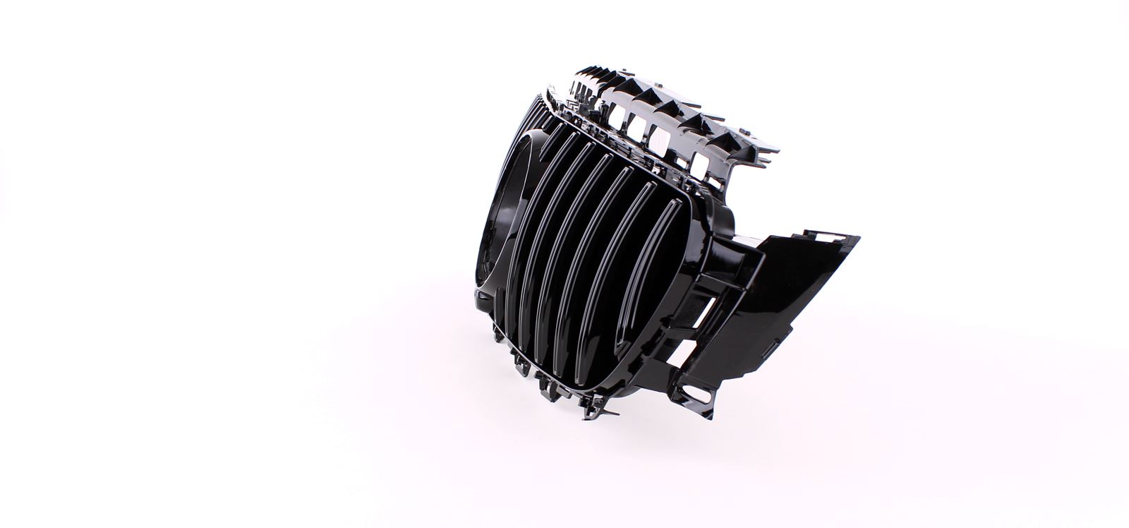 Grill Mercedes Benz E-Class W213 S213 C238 (2016+) GT-R Panamericana Design Zwart met 360 Cameraao-