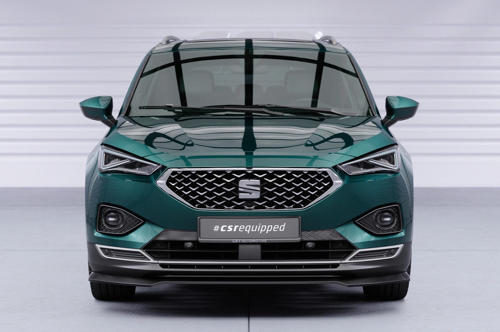 Voorspoiler Seat Tarraco glans zwart