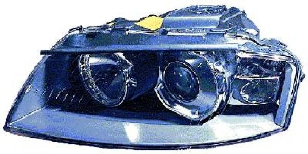 Koplamp rechts Audi A3 8P 03-08 TYC D2S+H7