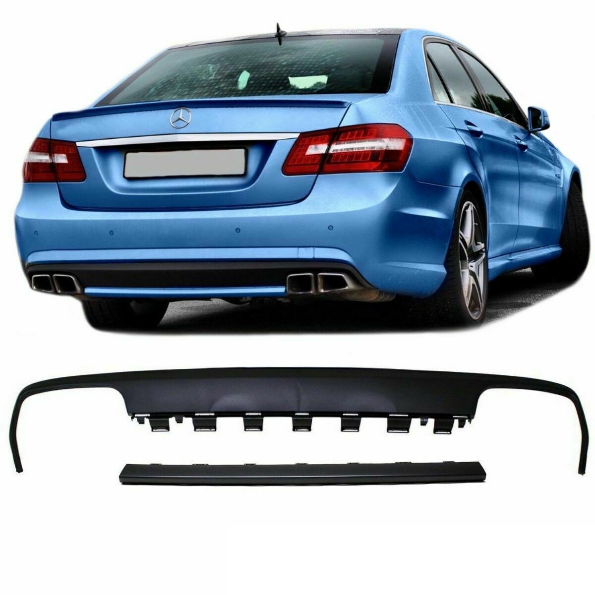 DIFFUSOR achter. Mercedes W216