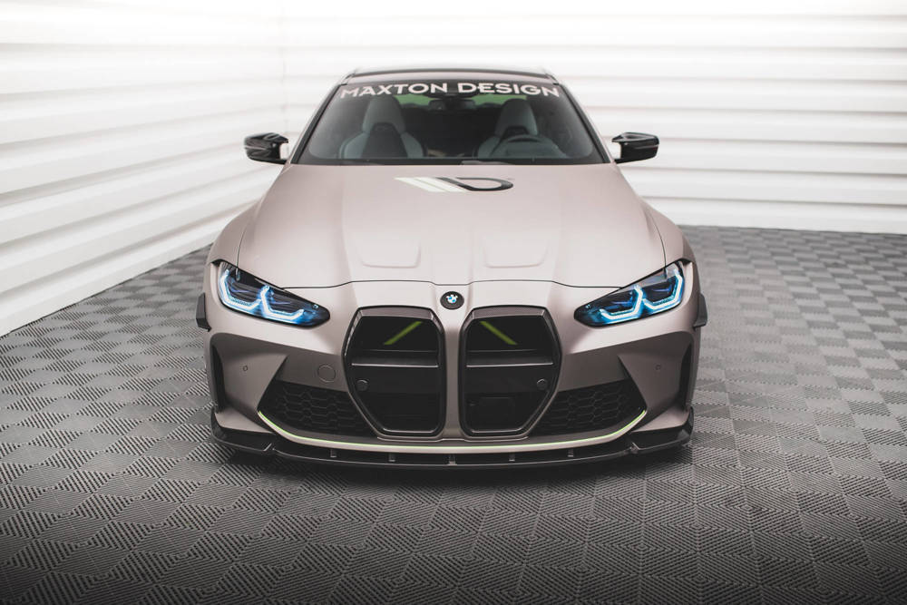Voorspoiler V.1 BMW M4 G82 / M3 G80 / G81 Maxton Carbon