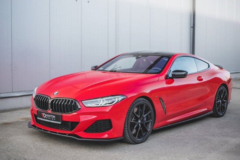 Voorspoiler BMW M850i G15 V.1 Glanzend Zwart
