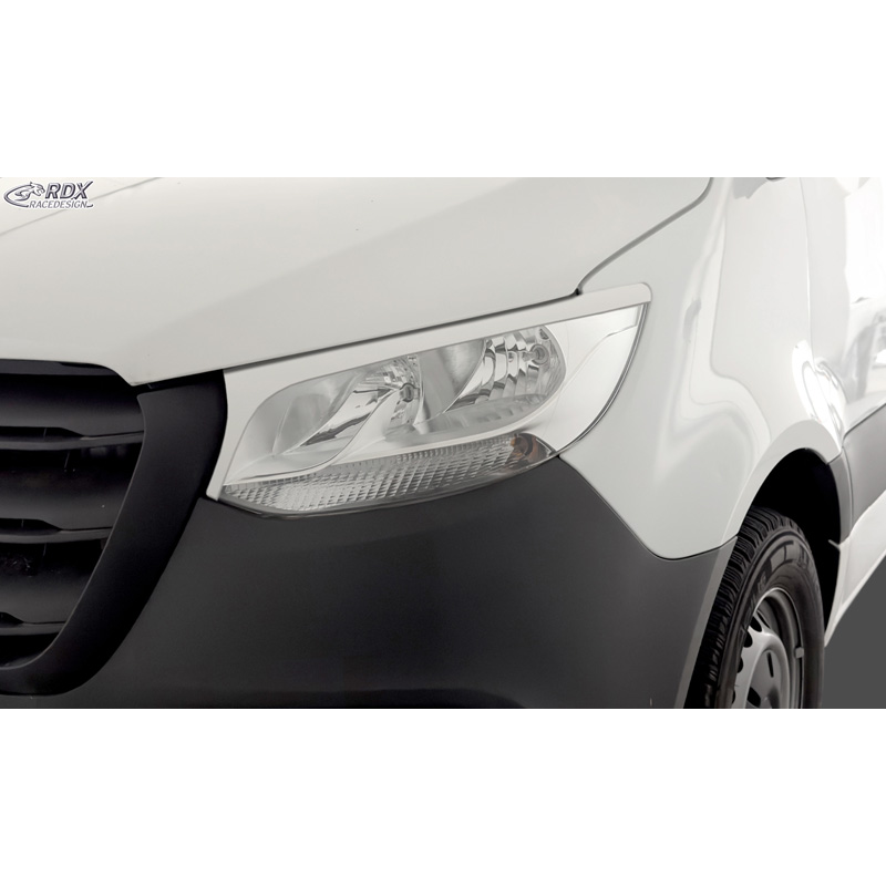 RDX Koplampspoilers  Mercedes Sprinter 2018- (ABS)