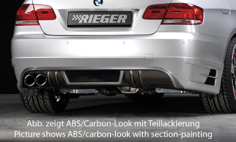 Achteraanzet BMW E92 alleen 335i duplex Coupe Rieger