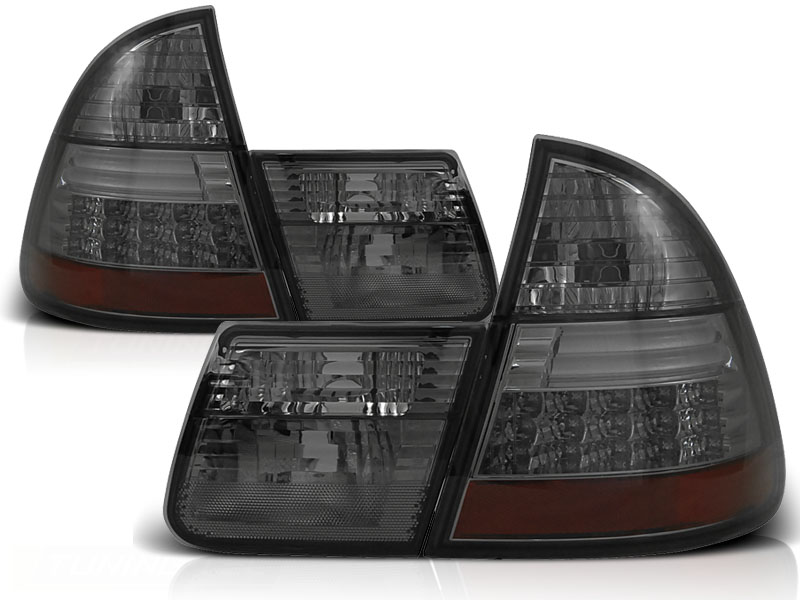 Taillights BMW E46 98-05 clear black