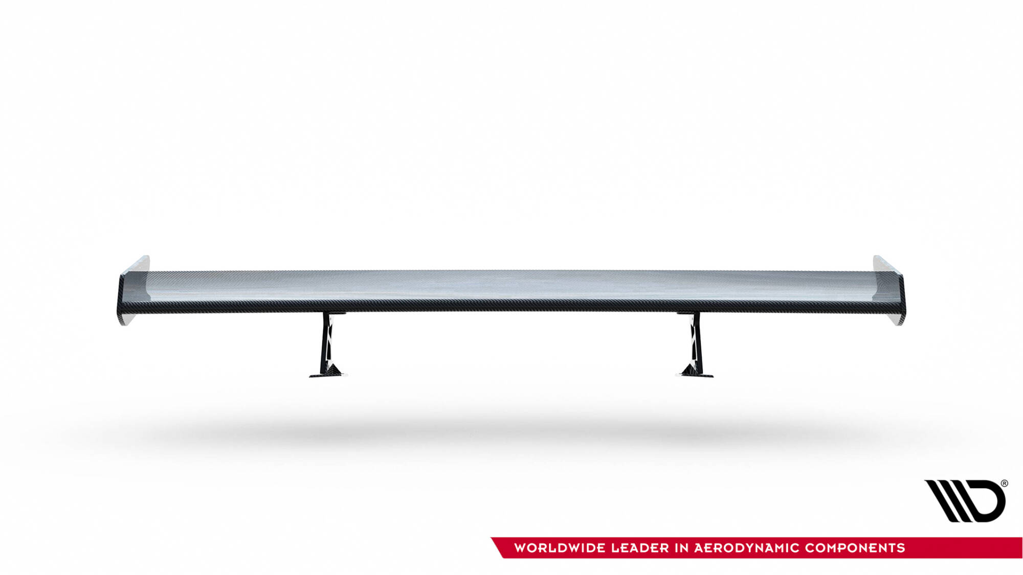 Carbon Spoiler + LED Volkswagen Jetta GLI MK7 Maxton Glans zwart