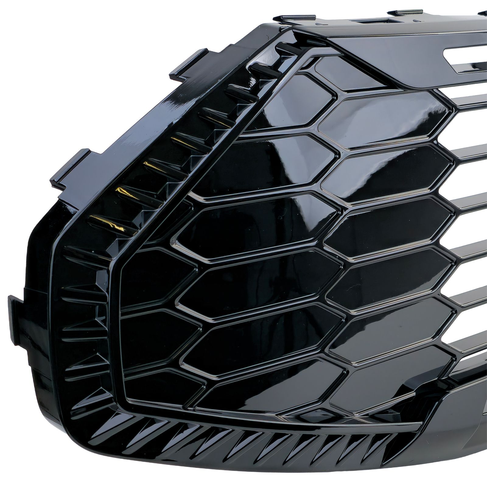 Grill zwart glans Ford Tourneo / Transit Custom vanaf 2023