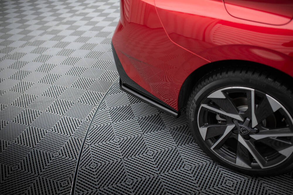 Diffuser Peugeot 308 Mk3 Maxton Glans Zwart