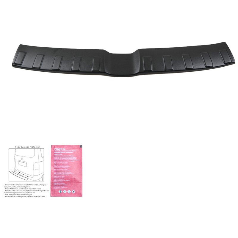 Achterbumper beschermlijst  Dacia Sandero Stepway II (B52) 2012-2020 - Matzwart