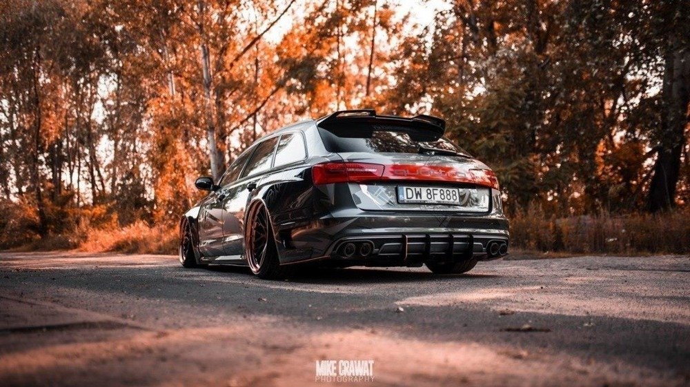 Wide Body Audi S6 C7 Avant + Set Splitters