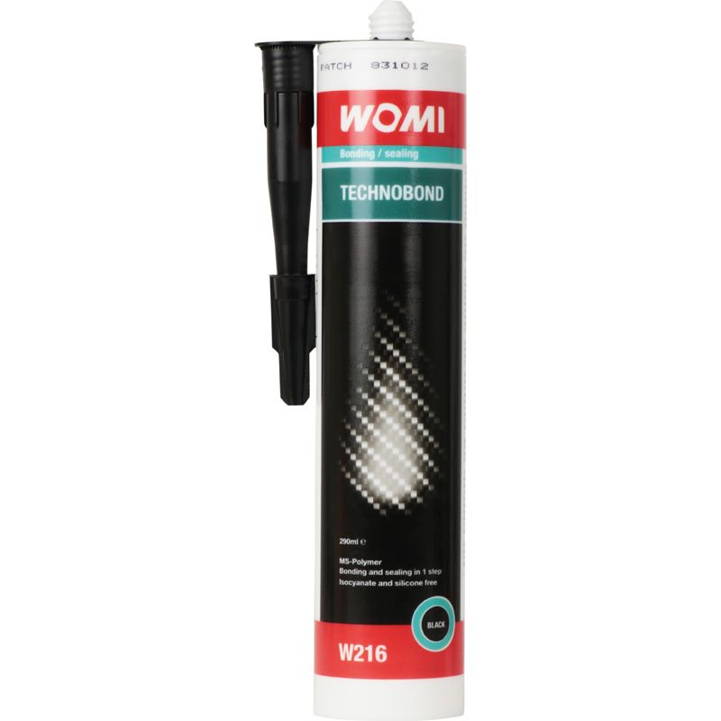 Womi Technobond Zwart 290ml