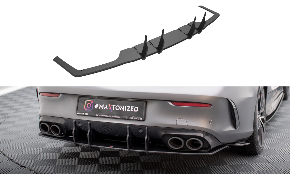 Diffuser Mercedes C43 W205 Coupe FL Maxton