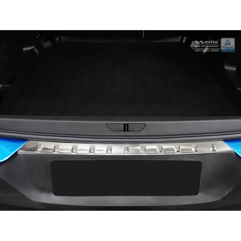 RVS Achterbumperprotector  Opel Grandland X 2017-2021 'Ribs'