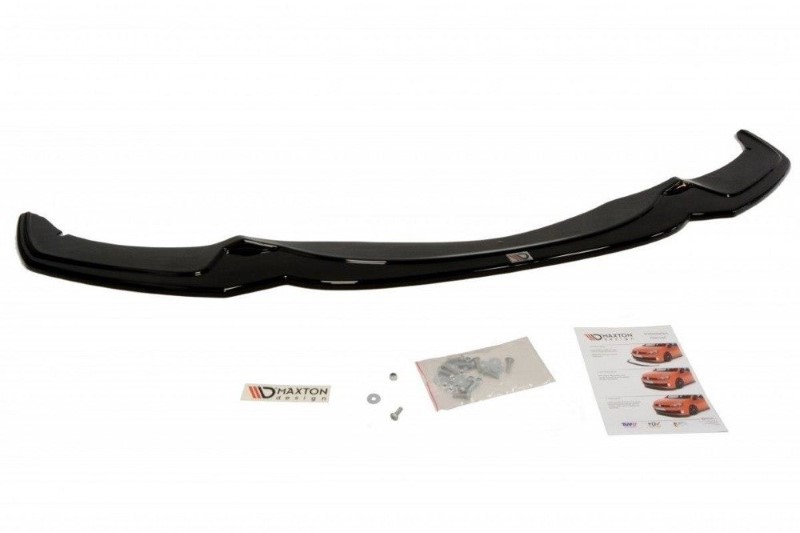 Voorspoiler BMW 5 F10/F11 MPACK V.2 Glanzend Zwart