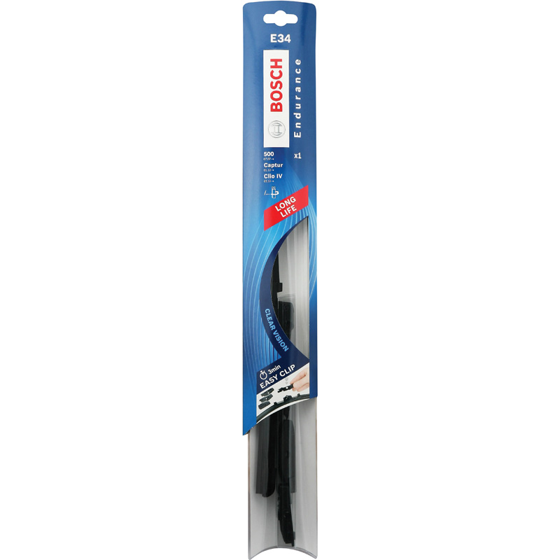 Bosch 'Flat-Blade' Ruitenwisblad Endurance E34/340mm, 1 stuk