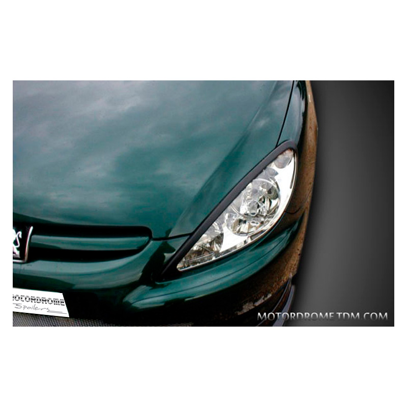 Koplampspoilers  Peugeot 307 (ABS)