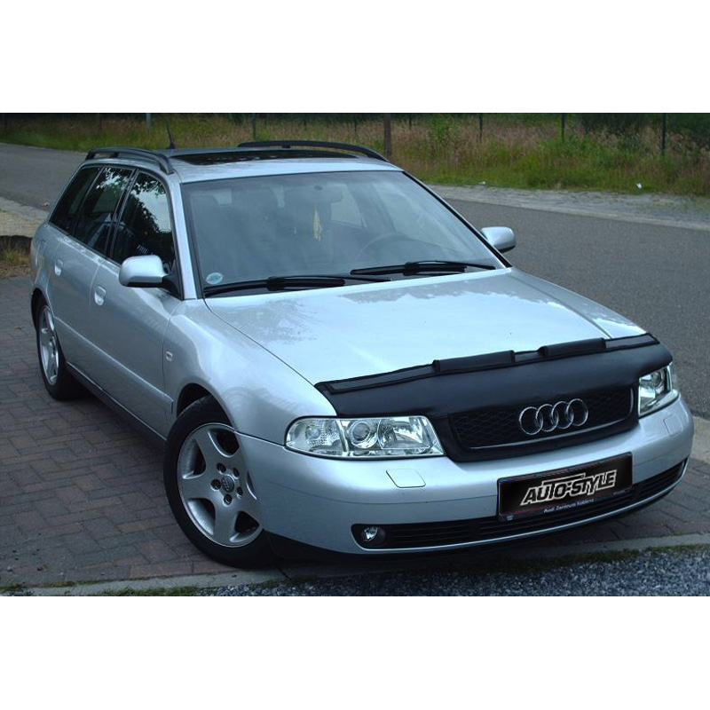Motorkapsteenslaghoes  Audi A4 B5 1995-2001 zwart