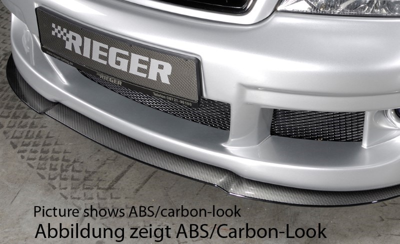 Spoilerzwaard voor Voorbumper Audi A6 4b vanaf model 02 Rieger