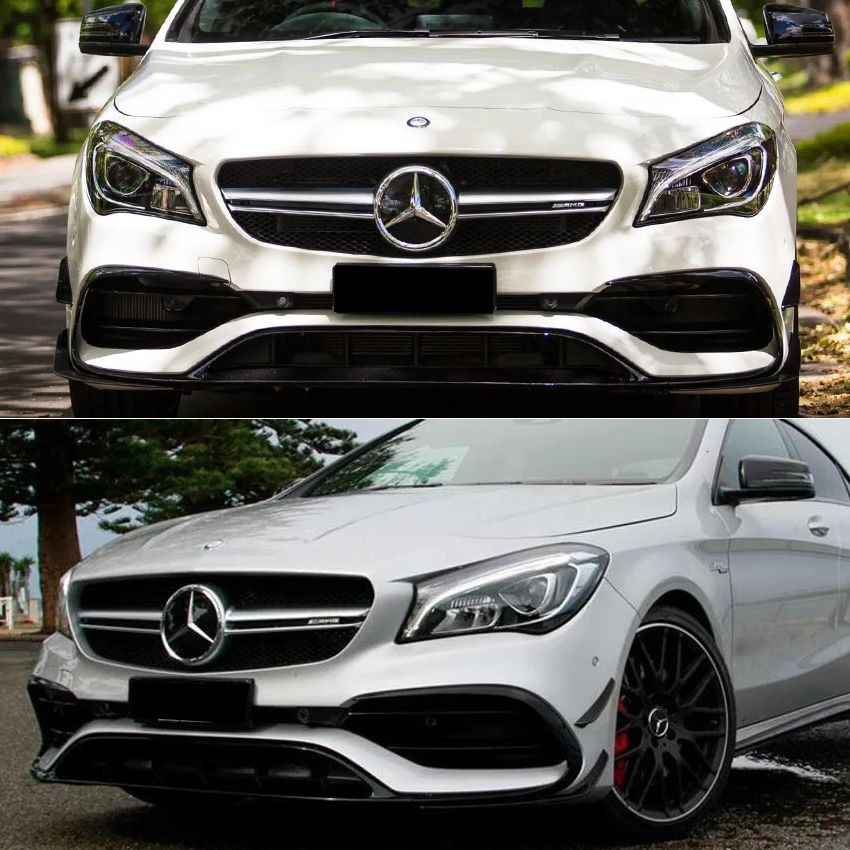 Mercedes CLA W117 Facelift CLA45 AMG Canards Aero 2015-2018