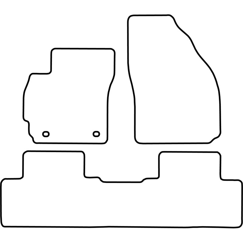 Automatten Velours  Mazda 5 2005-2010 (5 personen)