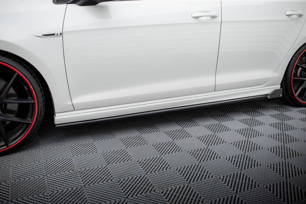 Zijskirts V.3 + Flaps Volkswagen Golf R Mk7