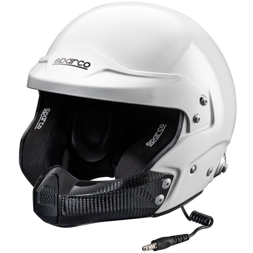 Sparco Helm Air Pro RJ-5i White with Intercom