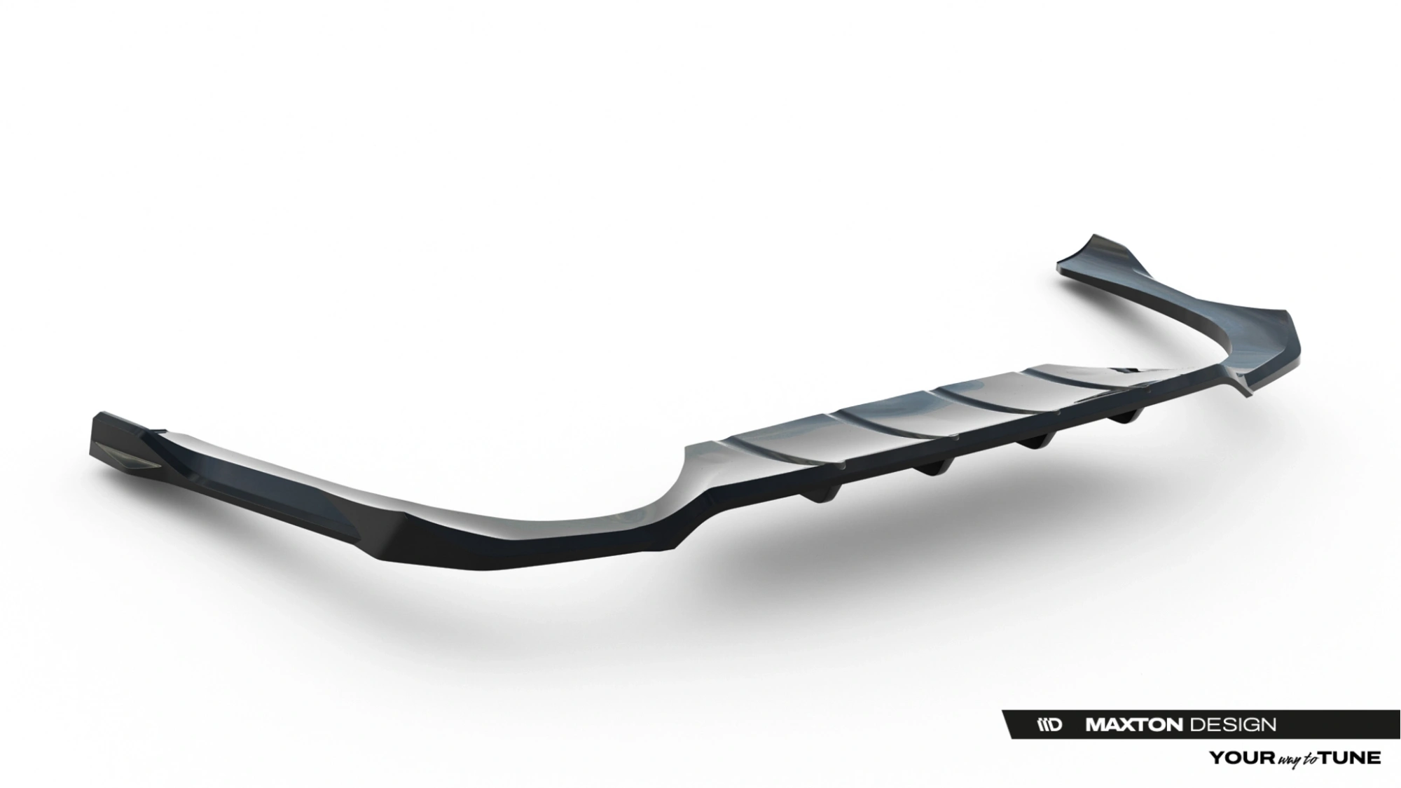 Diffuser Mercedes-AMG E53 Sedan / Estate W214 Maxton Glans Zwart