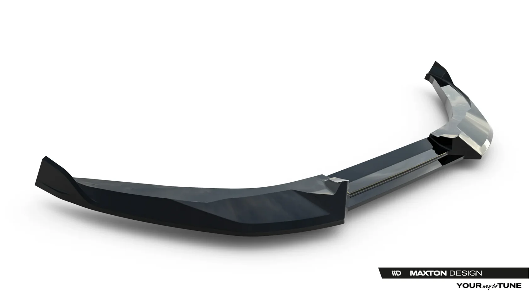 Voorspoiler Alfa Romeo Junior Mk1 Maxton Glans Zwart