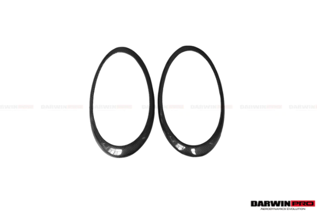 Porsche 911 991.1 Carrera/Targa S/4/4S Carbon Fiber Koplamp ring 2012-2015