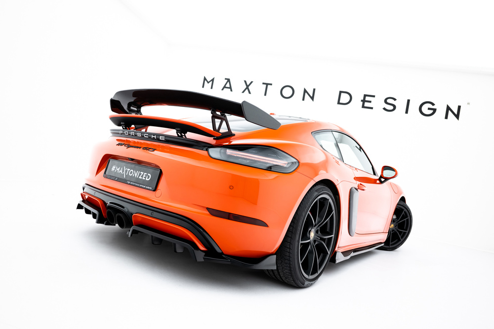 Diffusor (met verticale balken) Porsche 718 Cayman GTS 982c