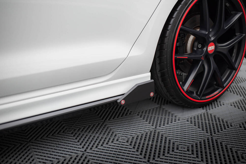 Zijskirts V.3 + Flaps Volkswagen Golf R Mk7
