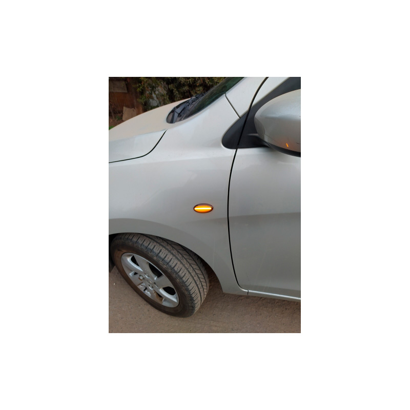 Set LED Zijknipperlichten  Suzuki/Opel/Fiat diverse modellen - Rookgrijs- incl. Dynamic Running Light