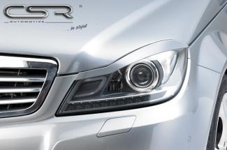 Koplampspoilers Mercedes C-Klasse W204 2011- ABS