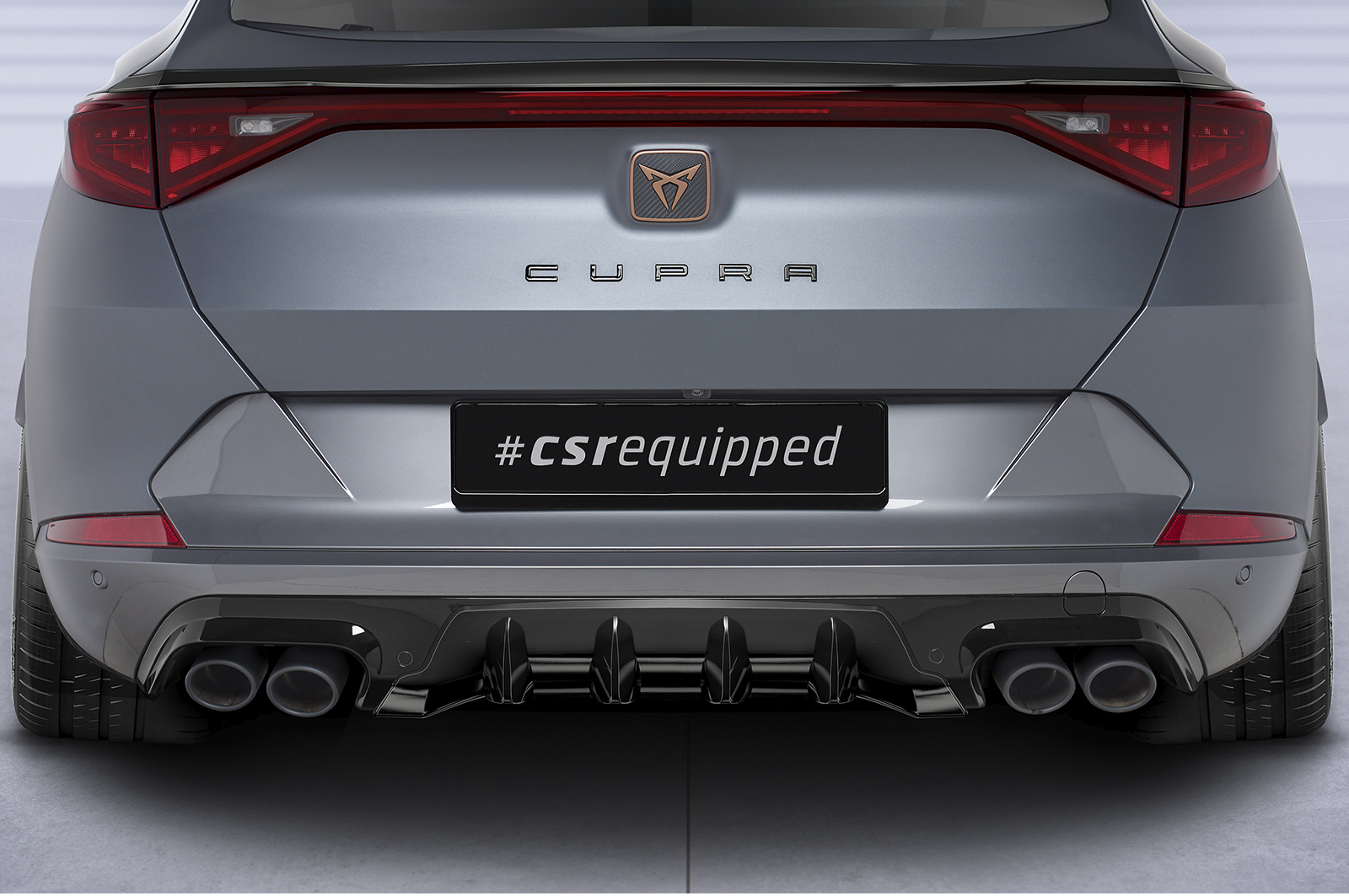 Diffuser Cupra Formentor CSR Glans Zwart