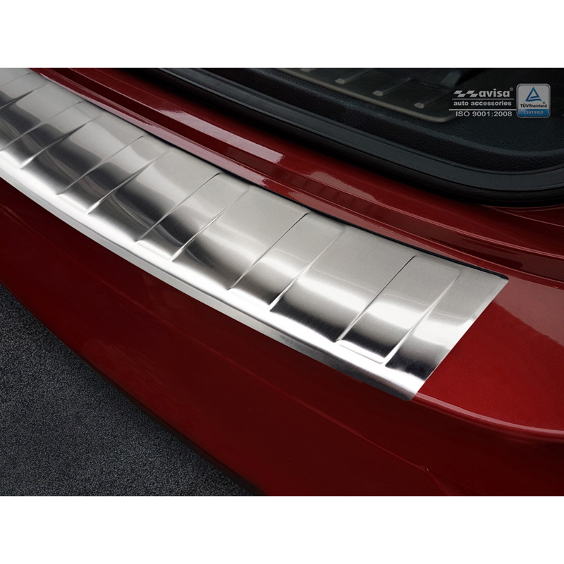 RVS Achterbumperprotector  BMW X6 (E71) 2009-2014 'Ribs'