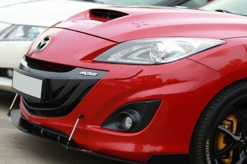 Race voorspoiler Mazda 3 MK2 Maxton Design