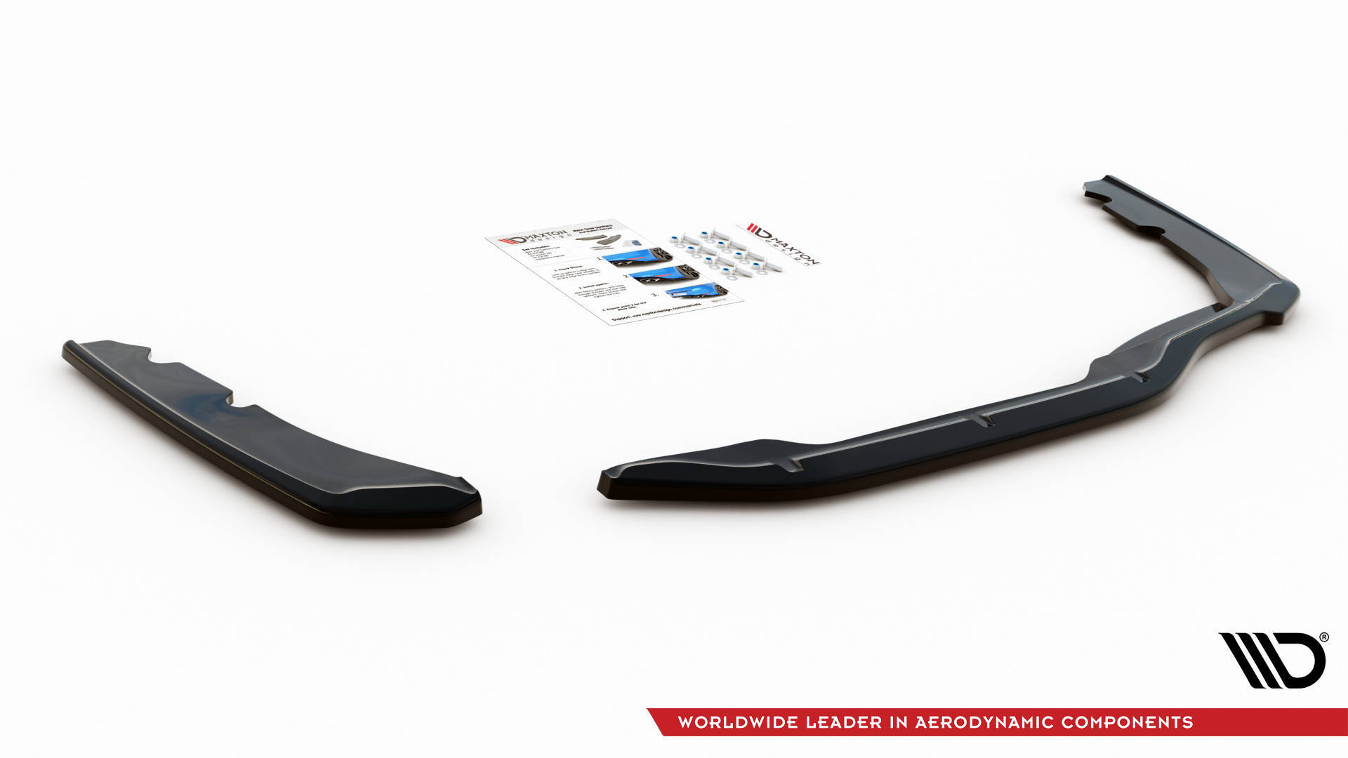 Bodykit BMW 2-serie M-pack Gran Coupe F44 Maxton Glanzend zwart