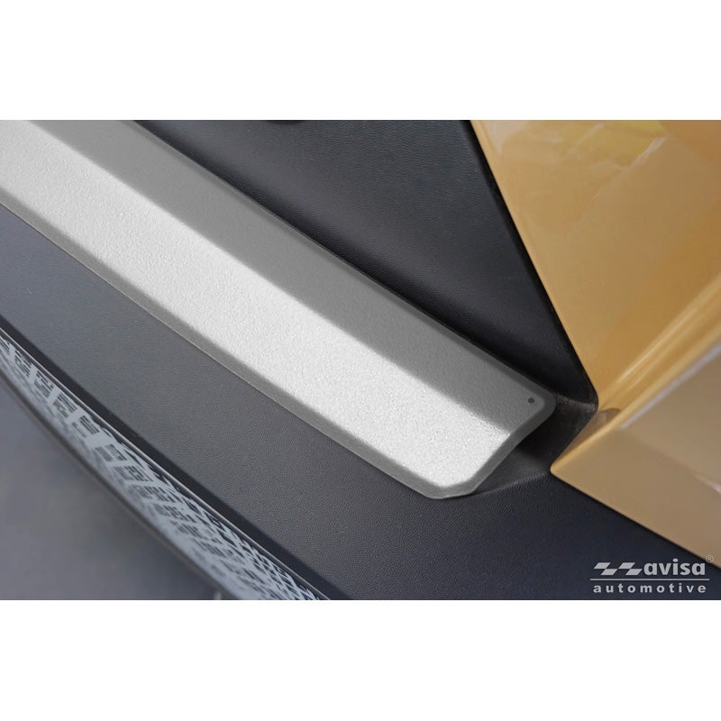 Avisa RVS Achterbumperprotector  Dacia Spring Facelift 2024- - Mat Zilver - 2-delig