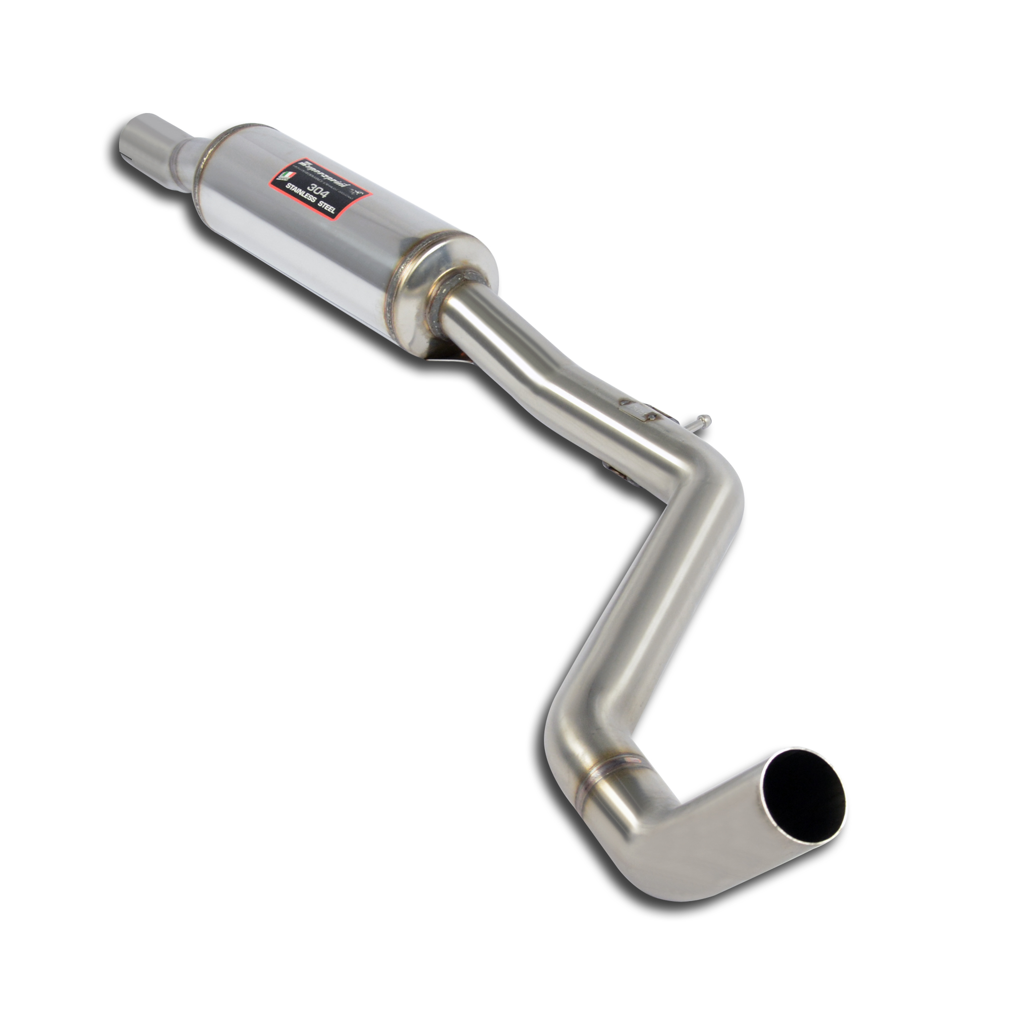 695 ABARTH 1.4T "Edizione Maserati" (180 Hp) (Ø65 with valve) 2012 Centre exhaust