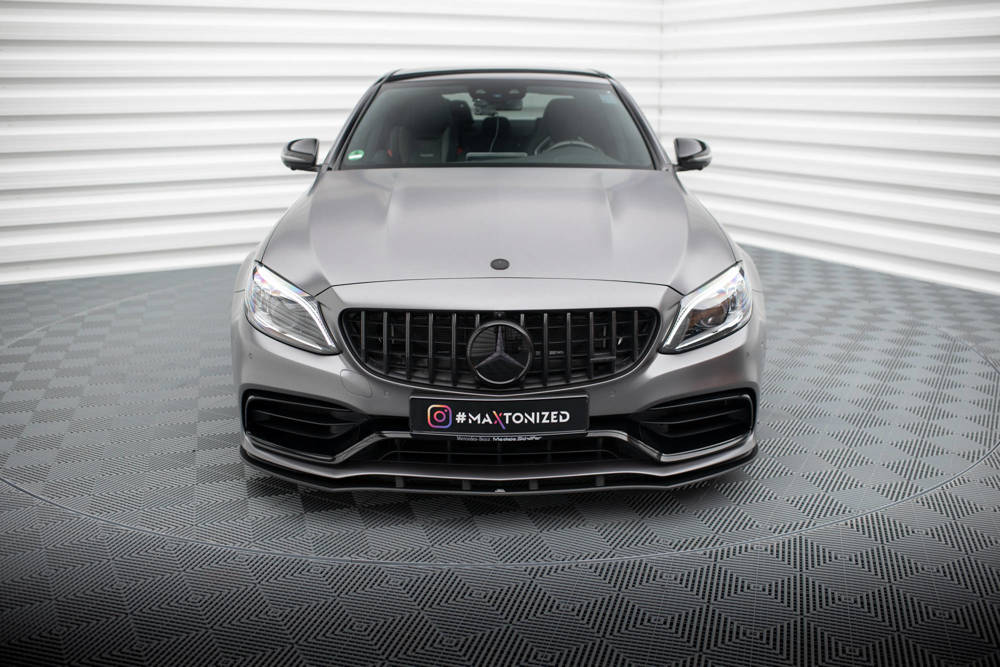 Voorspoiler Street Pro Mercedes AMG C63 Sedan / Estate FL Maxton